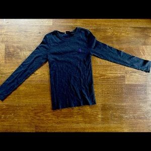 Ralph Lauren dark gray shirt